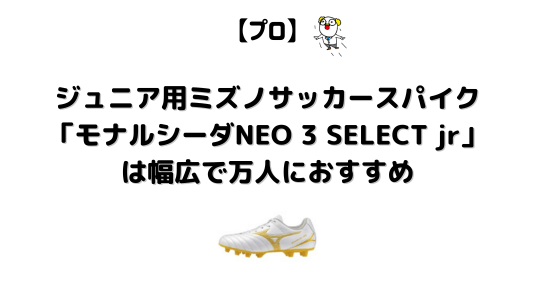 モナルシーダNEO 3 SELECT jrアイキャッチ